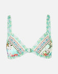 Camilla Knot Tri Bikini Set in Just Coasting