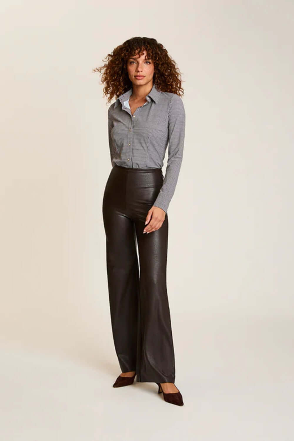 Commando Faux Leather Wide Leg Pant