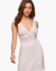Cosabella Carmela Plunge Chemise in White