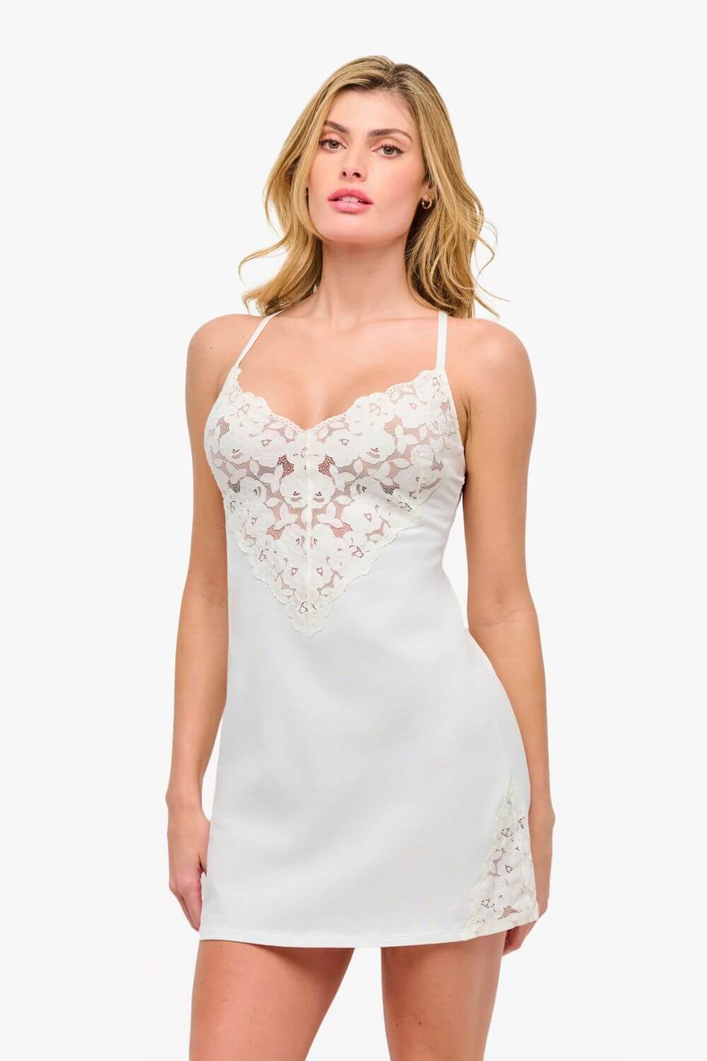 Cosabella Romanza Slip in Moon Ivory
