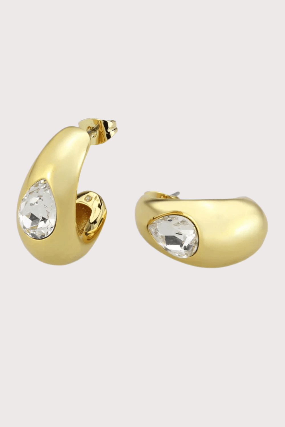 Covet Aerosphere Huggie Hoop Gold