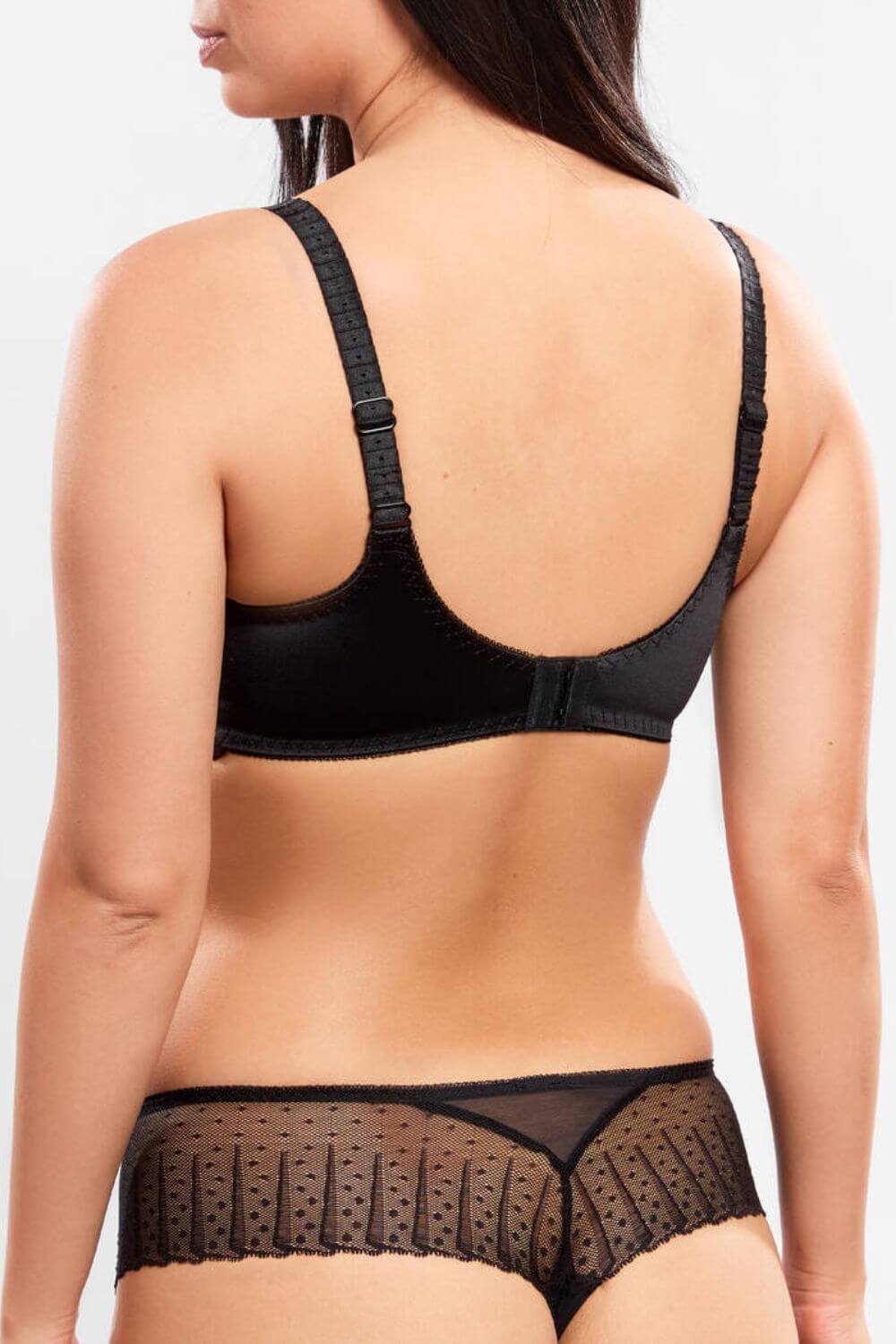 Empreinte Amour Thong in Black