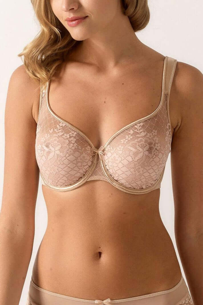 Empreinte Melody Underwired Bra in Caramel