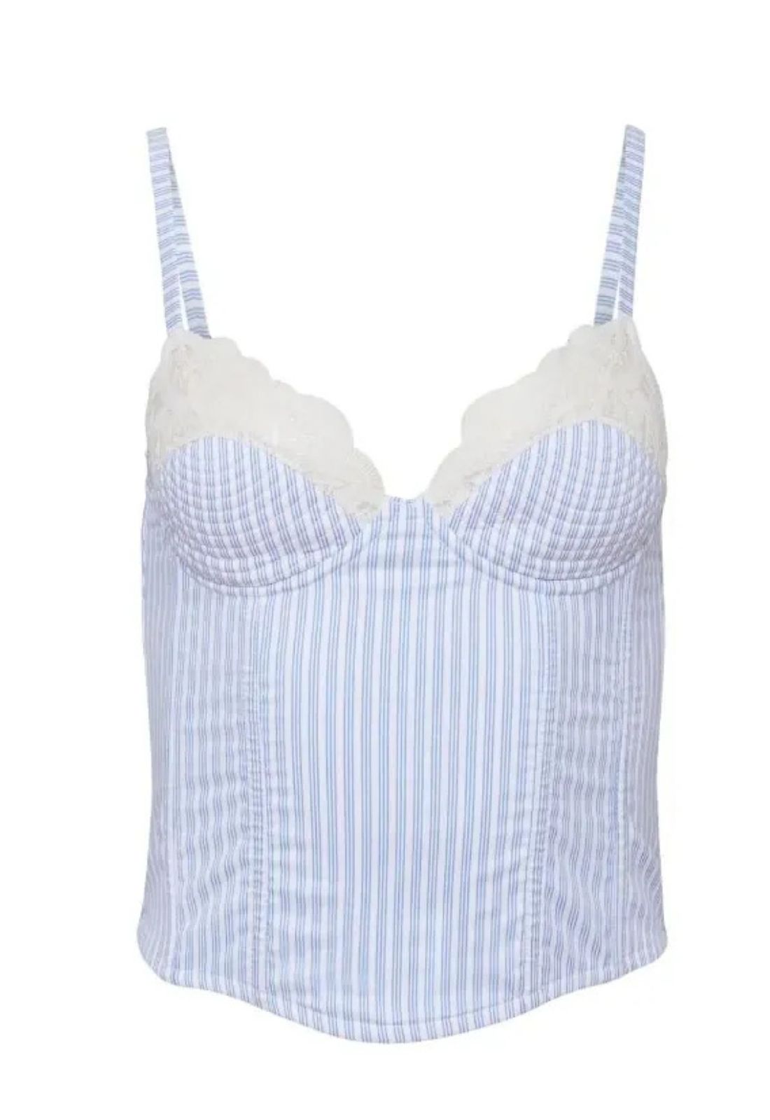 Fleur du Mal East Hampton Poplin Corset