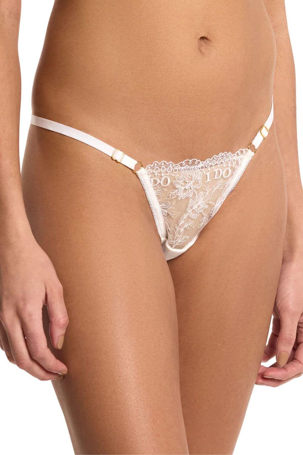 Hanky Panky I Do Diamond Thong