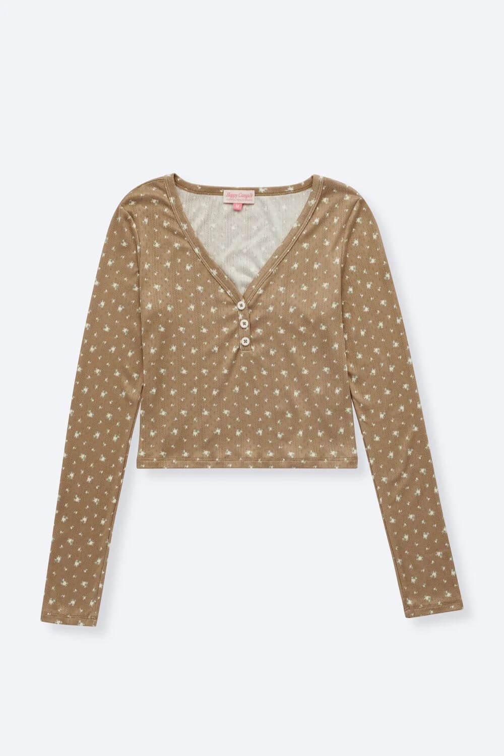 Happy Camp3r Cinnamon Petals Emma Lounge Henley and Lounge Pant Set