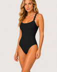 Sadie Silent Underwire One-Piece in Black