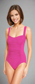 Karla Colletto Basic Square Neck BA-D70 in Primrose
