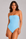 Karla Colletto Ines Bandeau with Shelf Bra in Pale Blue