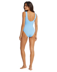 Ines Round Neck in Pale Blue