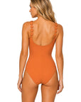 Sadie Silent Underwire One-Piece in Terra Cotta
