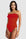 Karla Colletto Tess Bandeau One Piece in Cherry