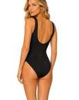 Tess V-Neck Silent Underwire in Black