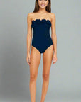 Tess Bandeau One Piece in Navy