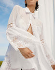 Letta Blouse in White