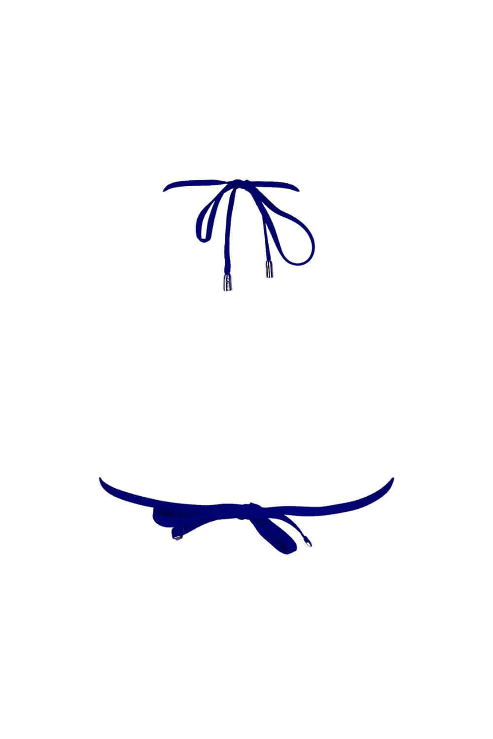Lise Charmel Ajourage Couture Triangle Bikini with Ties in Outremer