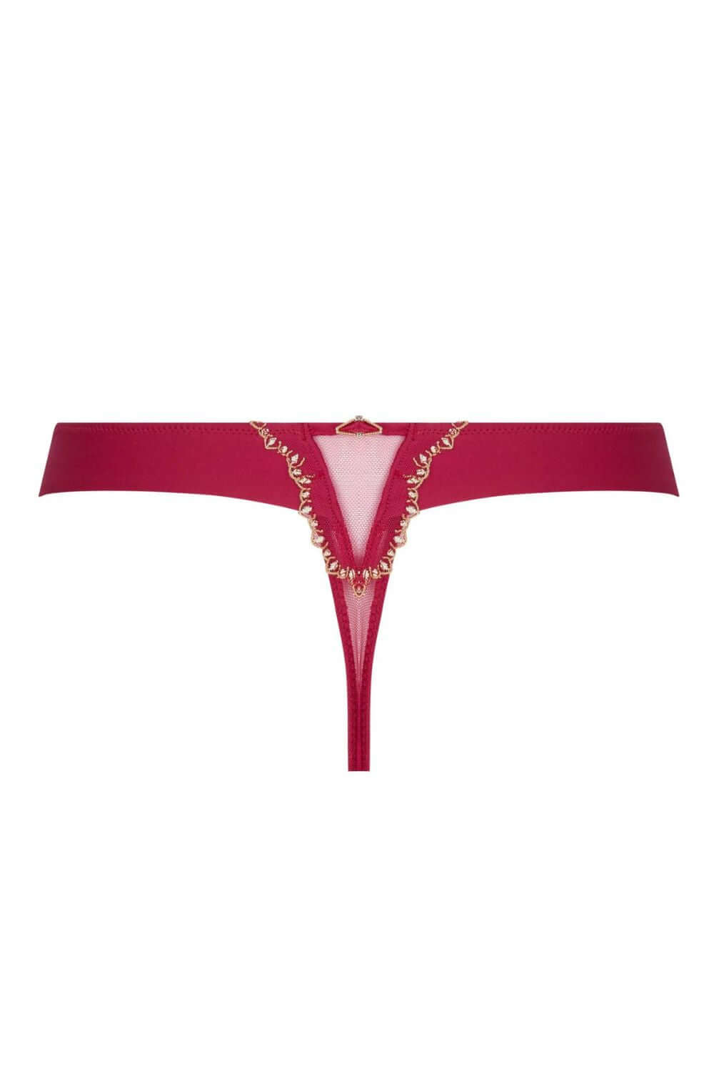 Lise Charmel Eblouissante Icone Thong in Rubis