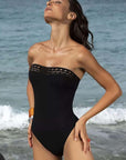 Ajourage Couture Soft Cup Strapless Swimsuit