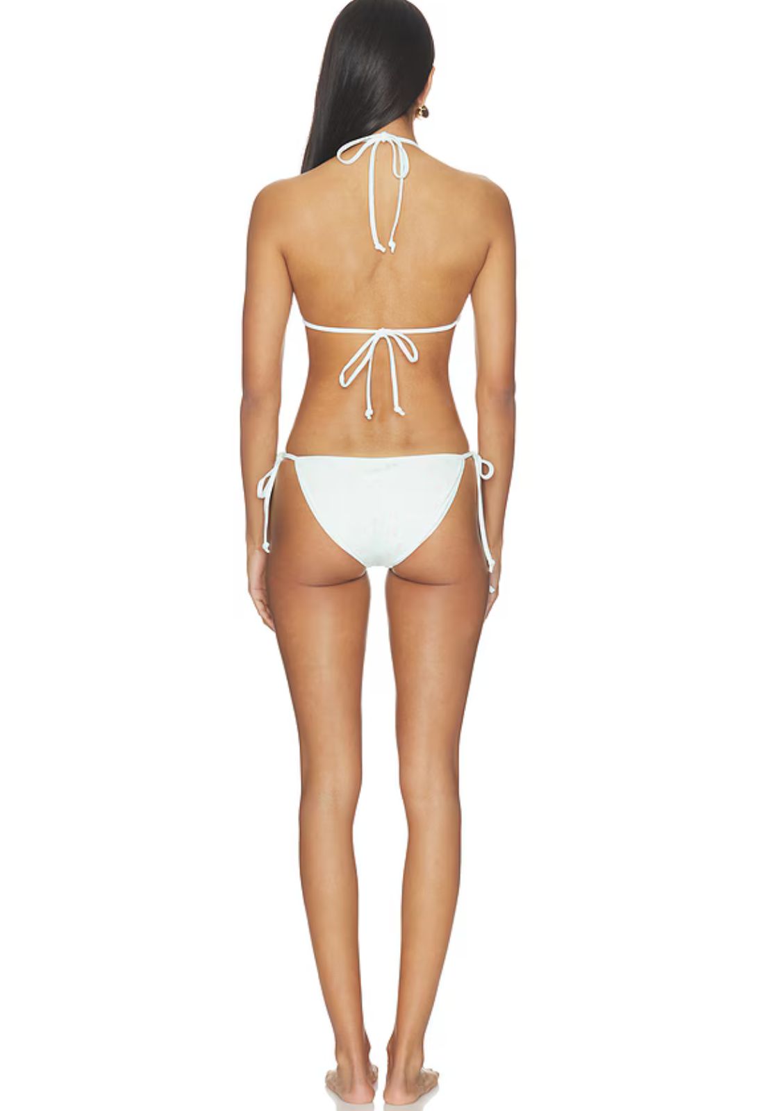 LoveShackFancy Harbor Bikini in Celadon Drift