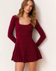 LoveShackFancy Lavender Dress in Spiced Berry