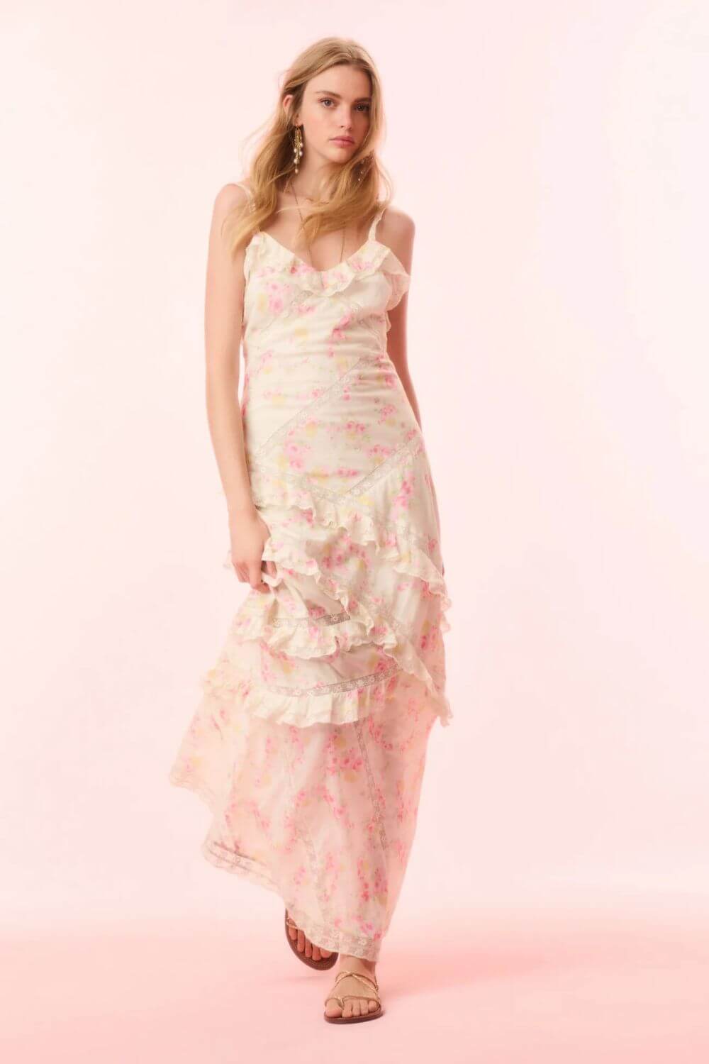 LoveShackFancy Nocelle Dress