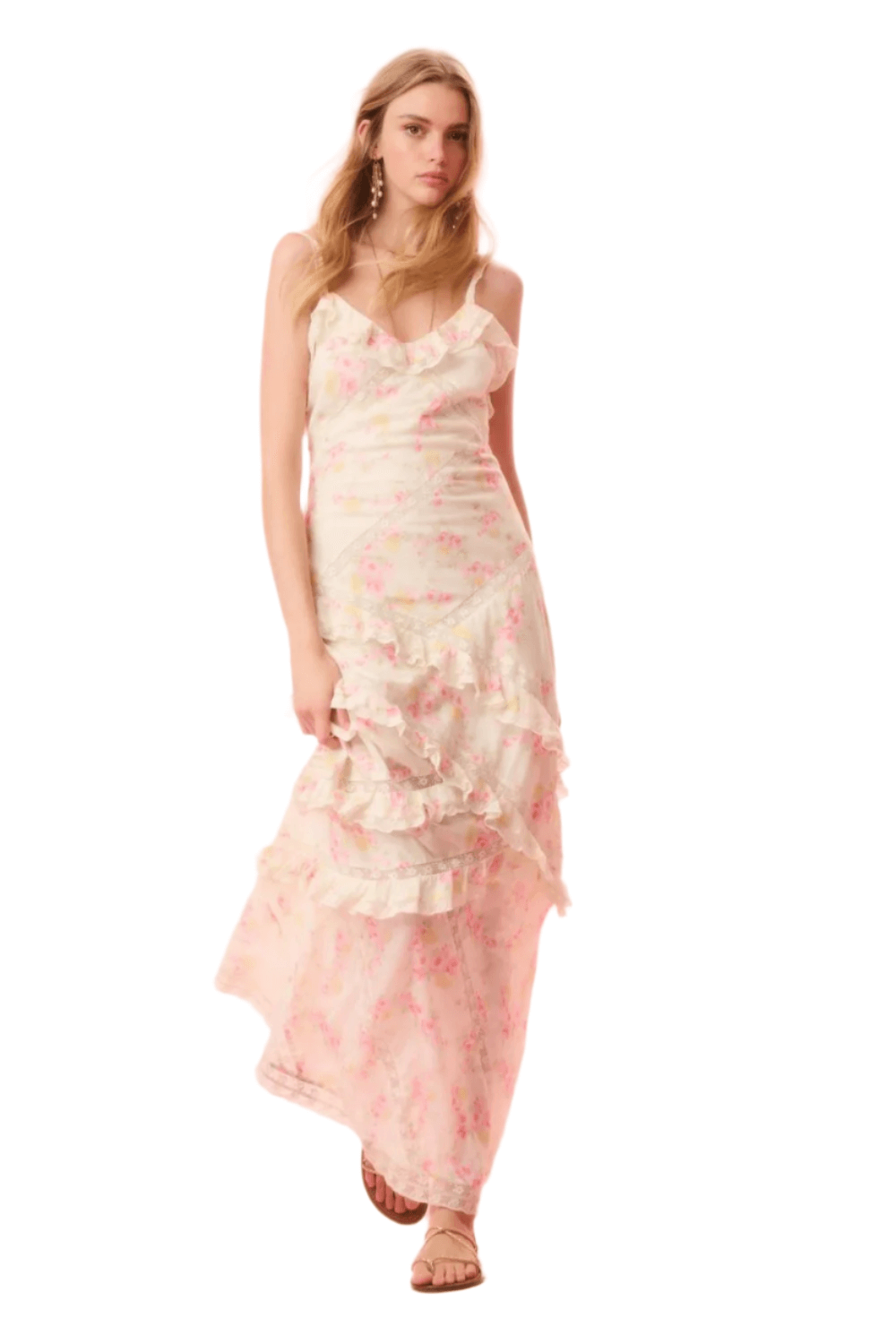 LoveShackFancy Nocelle Dress