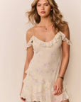 LoveShackFancy Timara Dress in Sweet Jasmine