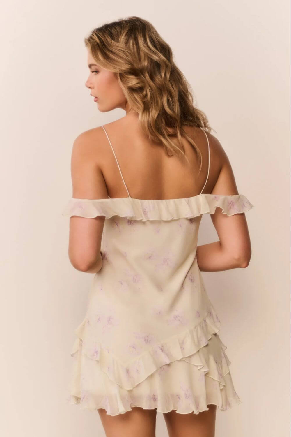 LoveShackFancy Timara Dress in Sweet Jasmine