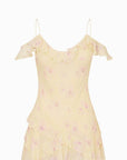 LoveShackFancy Timara Dress in Sweet Jasmine