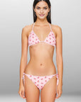 Harbor Bikini in Cherry Pink