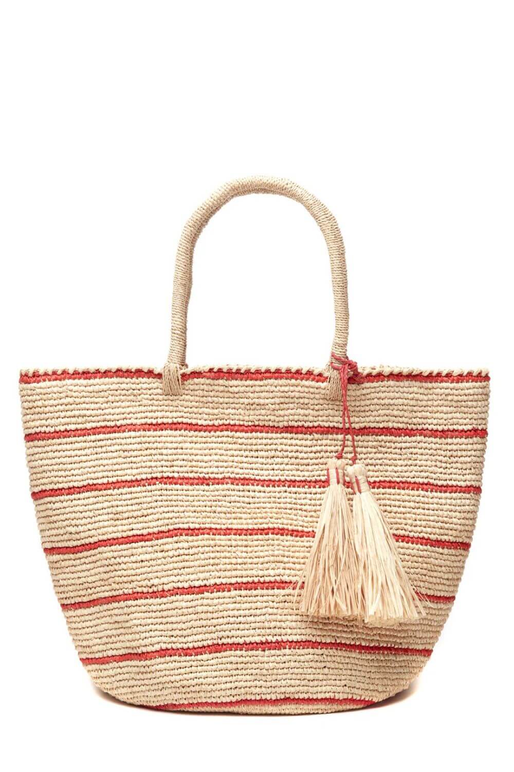 Mar Y Sol Costa Tote in Coral