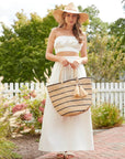 Mar Y Sol Costa Tote in Navy