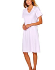 Marelle Elle Short Sleeve Chemise in Pink