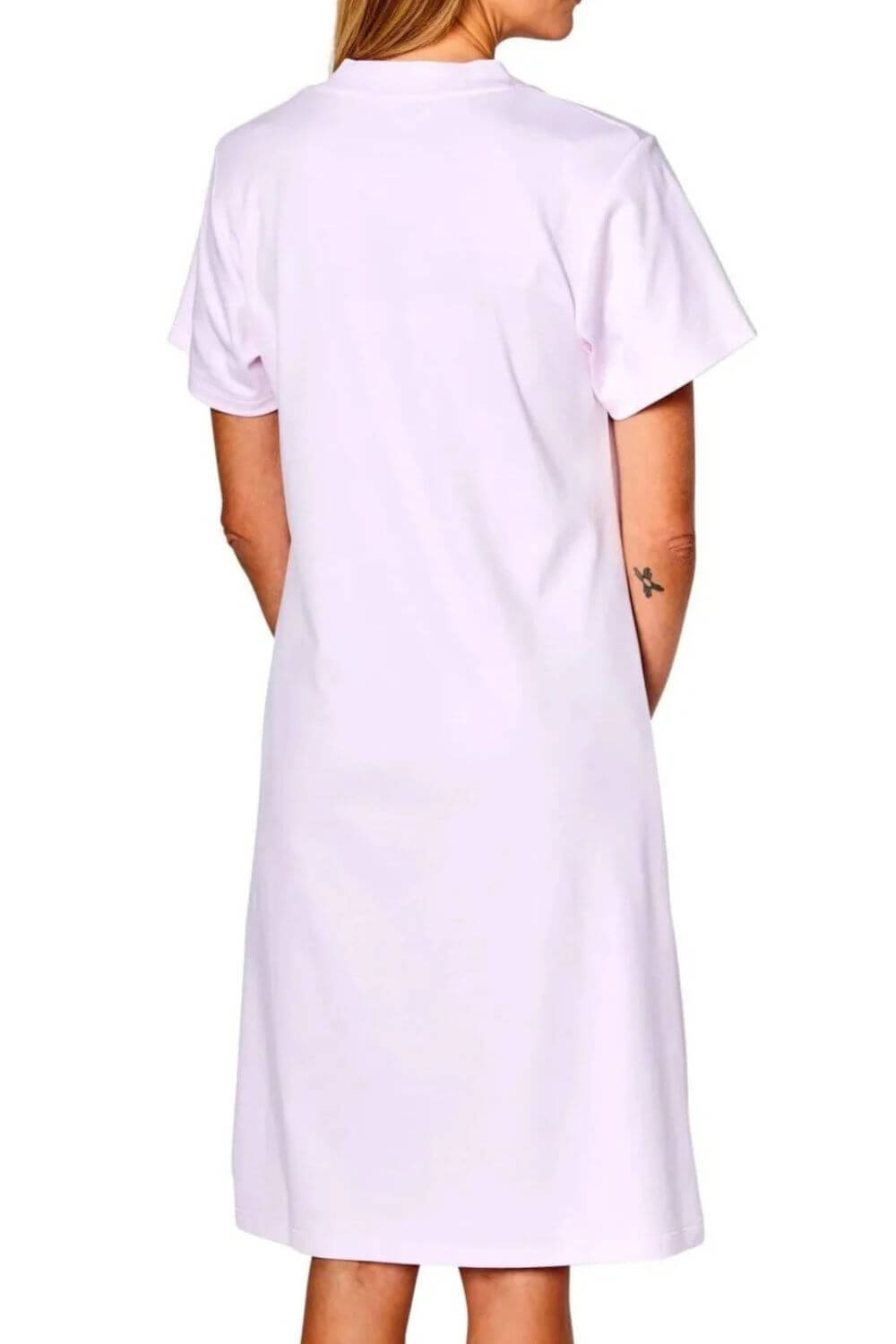 Marelle Elle Short Sleeve Chemise in Pink