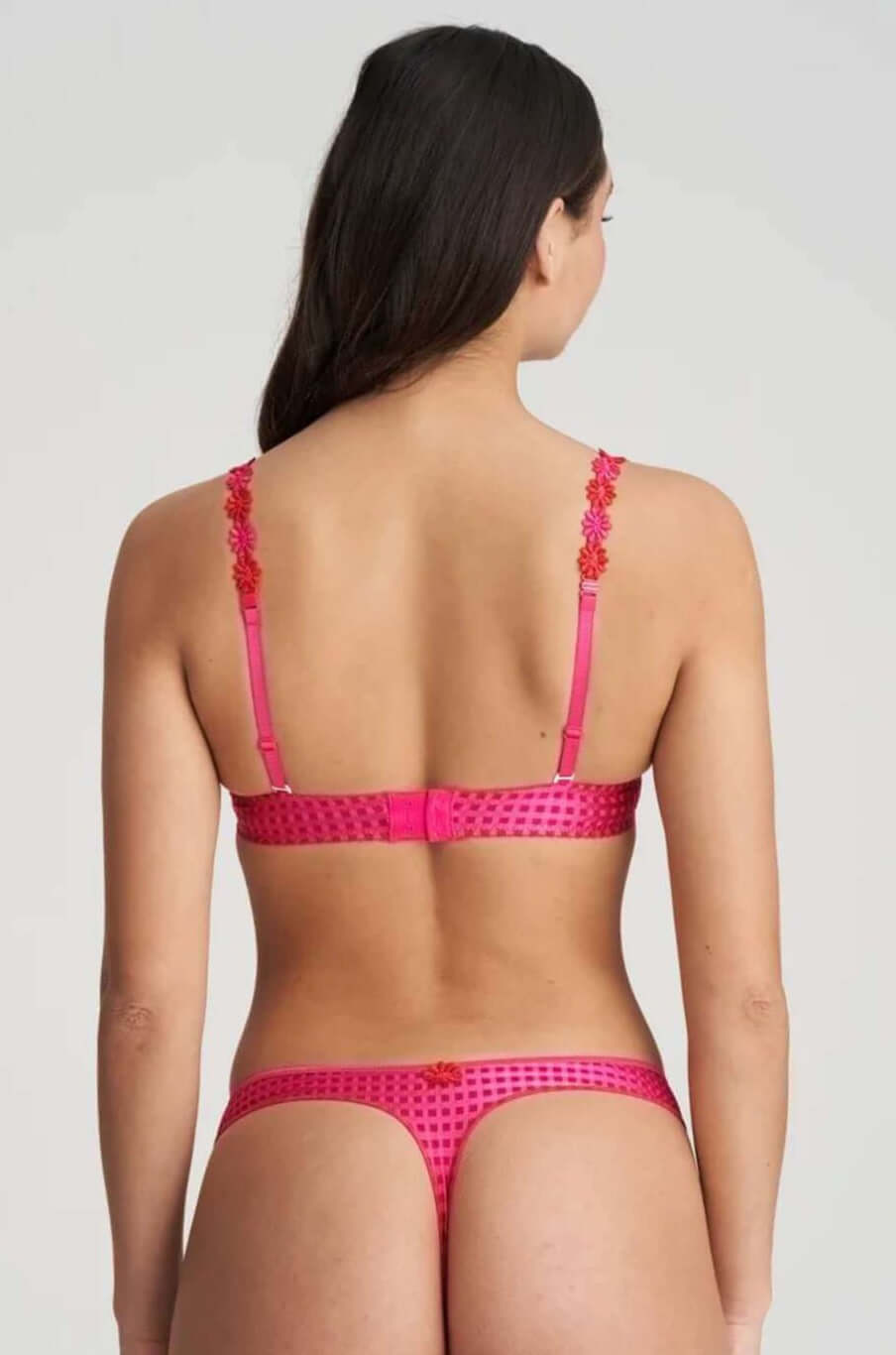Marie Jo Avero Balcony Bra in Electric Pink