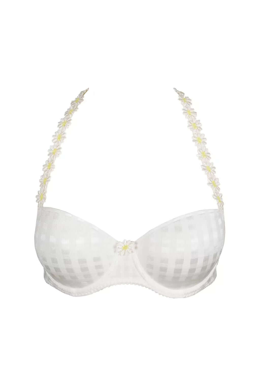 Marie Jo Avero Padded Balcony Bra in Ivory Petal