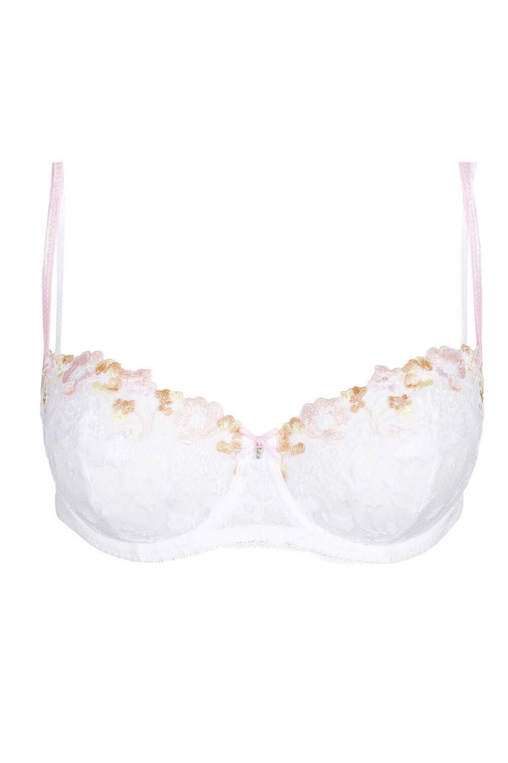 Marie Jo Lizelot Balcony Bra in White