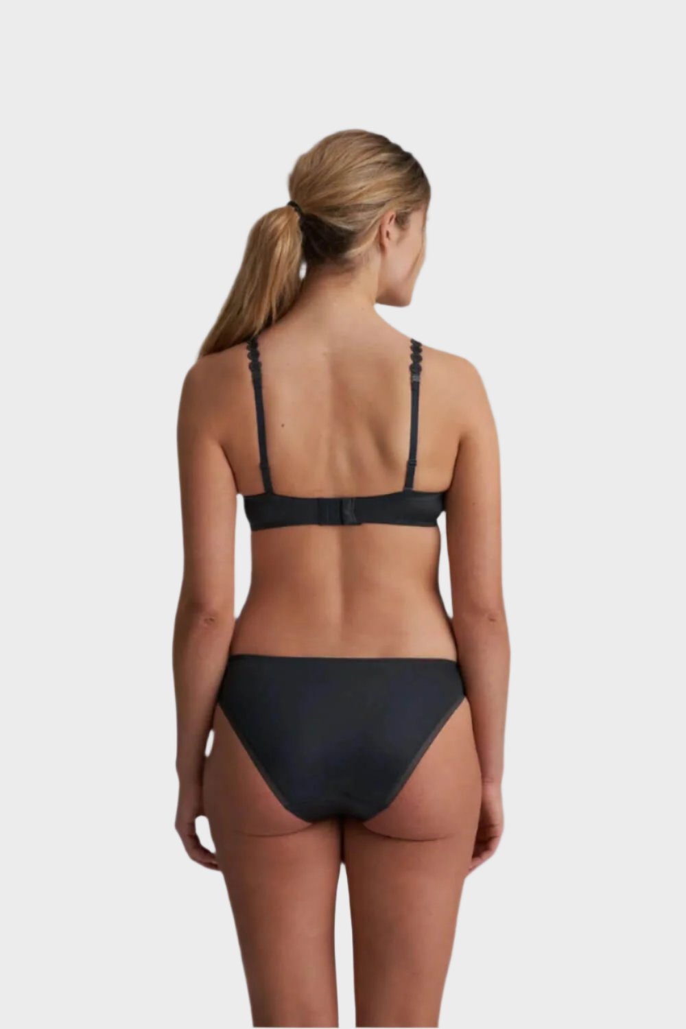 Marie Jo Tom Heart Shaped Bra in Graphite Grey