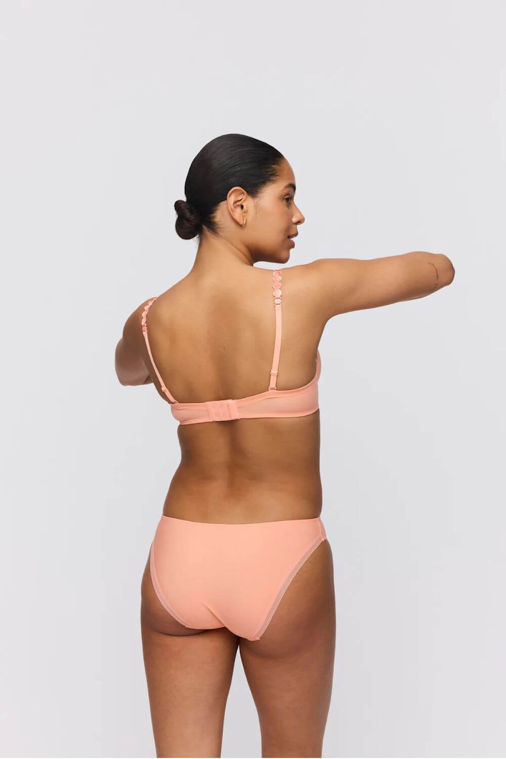 Marie Jo Tom Heart Shaped Bra in Papaya