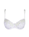 Leda Balcony Bra in White