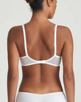 Leda Balcony Padded Underwire Bra in White