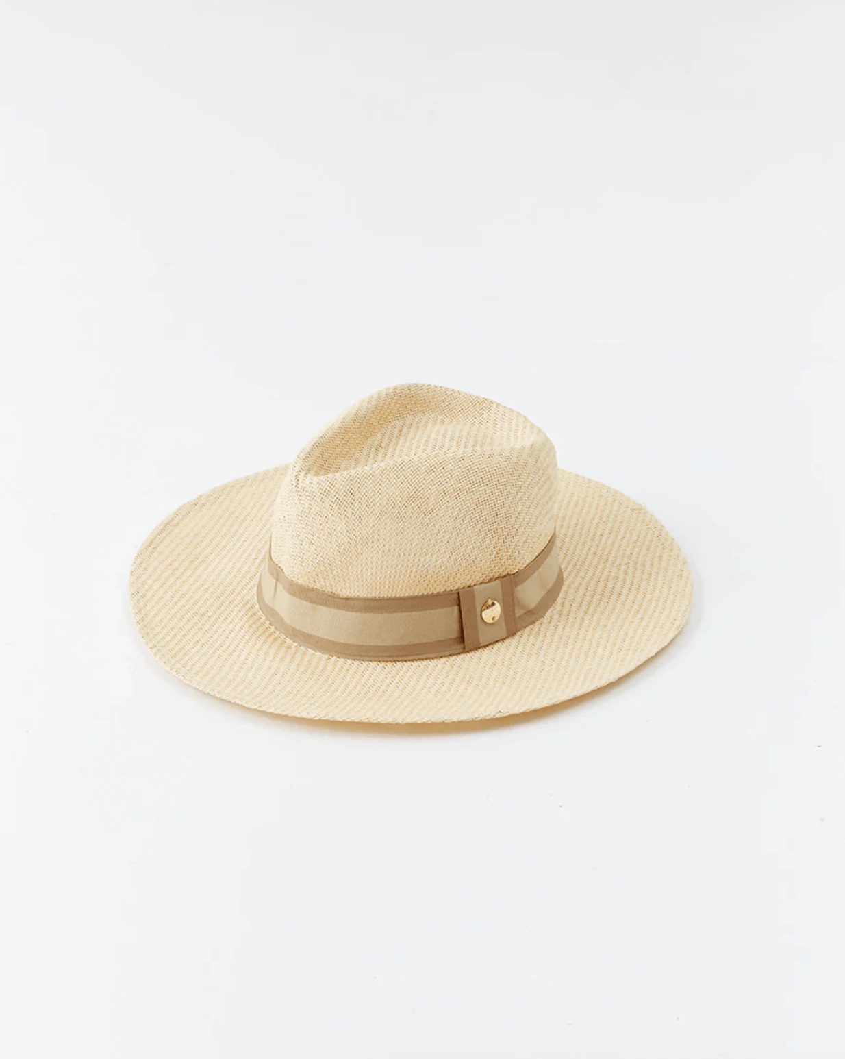 Melissa Odabash Gigi Hat in Cream/Beige
