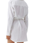 Melissa Odabash Lacey Cover Up in White