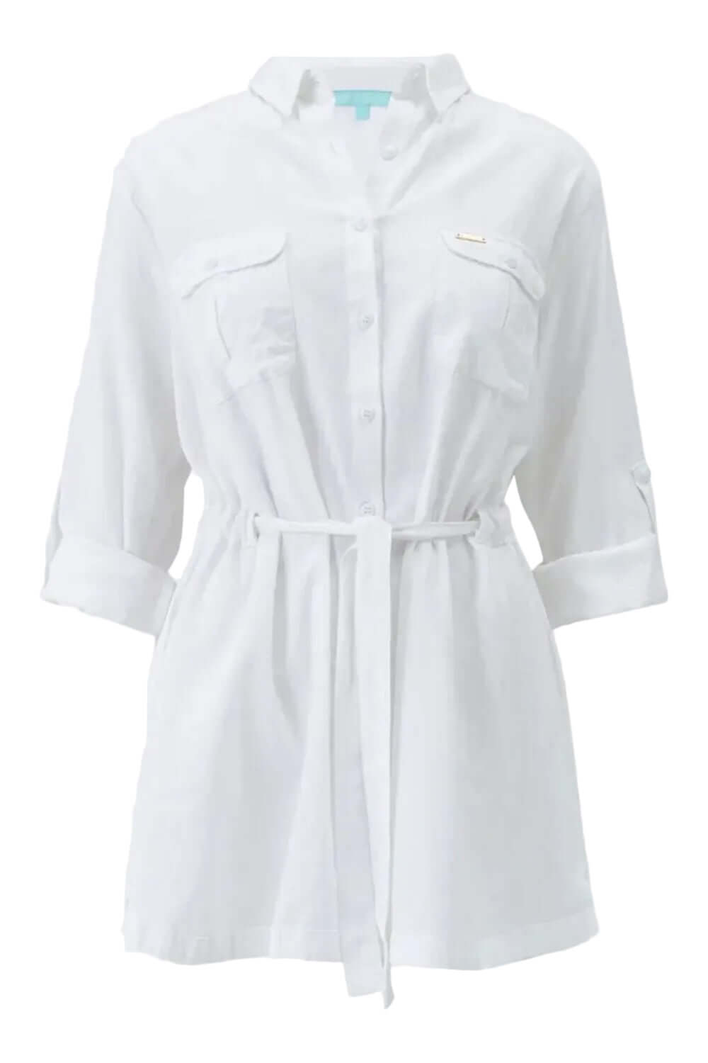 Melissa Odabash Lacey Cover Up in White