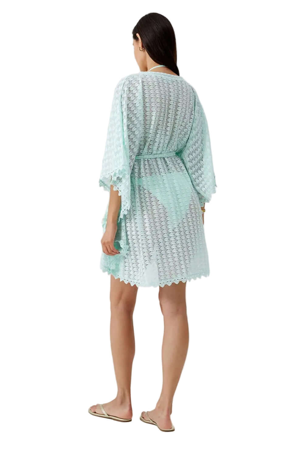Melissa Odabash Petra Cover Up in Mint