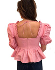 Darine Top in Sea Pink