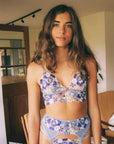 Nette Rose Bonnie Garter Belt in Blue