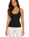 Only Hearts 44641 Black top on Isabel, studio front view