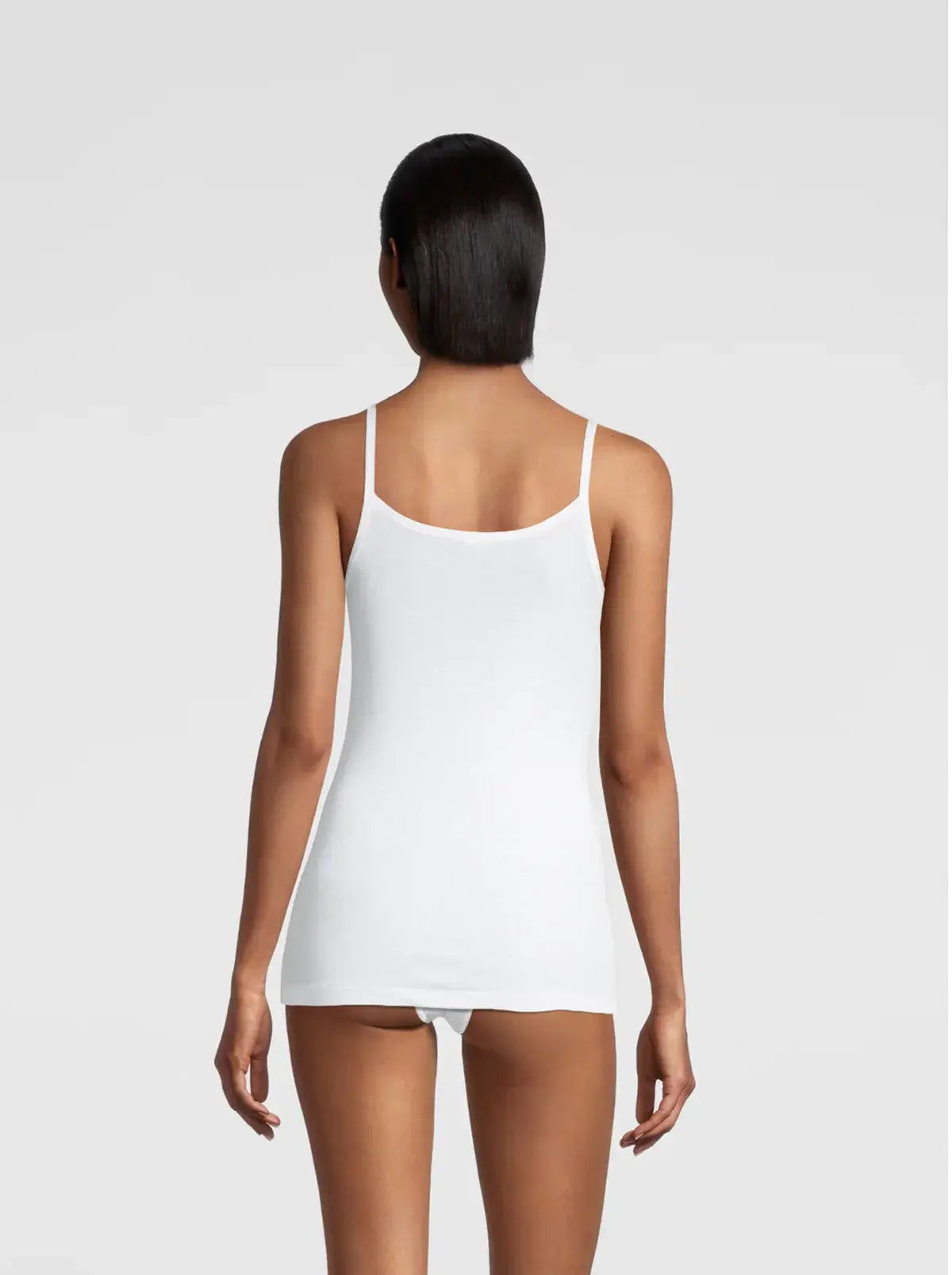 Oscalito Cotton Spaghetti Tank Top back view