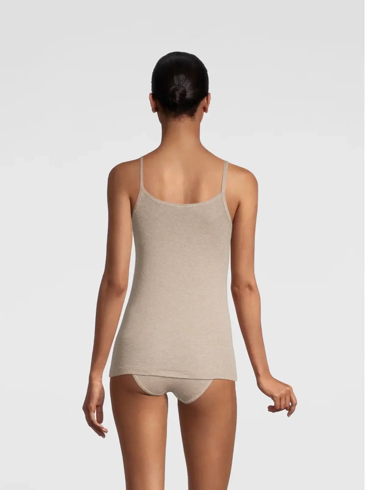 Oscalito Cotton Spaghetti Tank Top back view